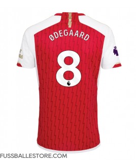 Günstige Arsenal Martin Odegaard #8 Heimtrikot 2023-24 Kurzarm